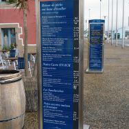 Vitrines pour tarifs, menus